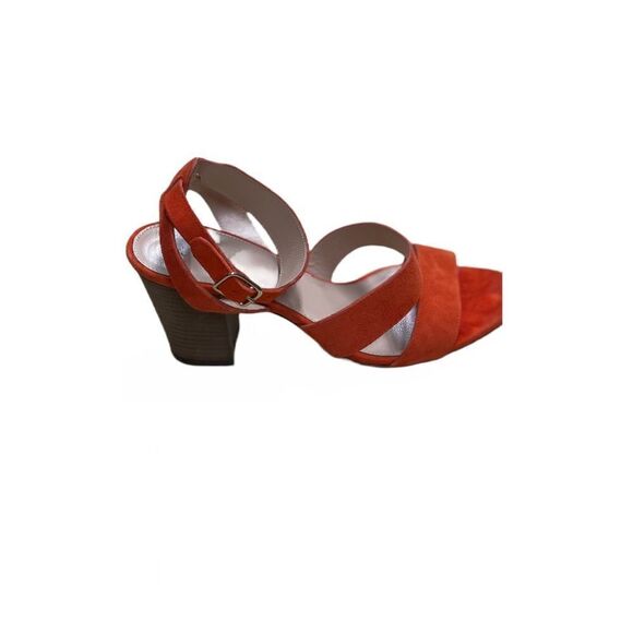 🌟75% OFF🌟Made in Italy🌟 J.Crew Orange Strap Sandals - Picture 3 of 5